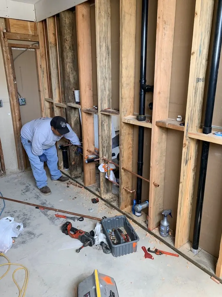 Commercial rough-in plumbing for Commercial Plumbing in Pelican Hill